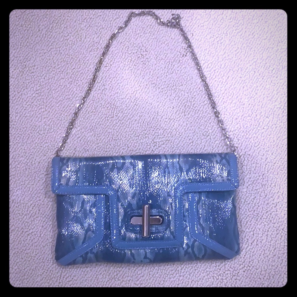 Turquoise clutch